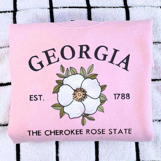 Embroidered Georgia Sweatshirt