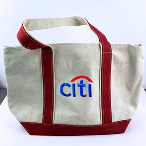 Custom Tote Bags with Logo - Embroidered Business Company Logo