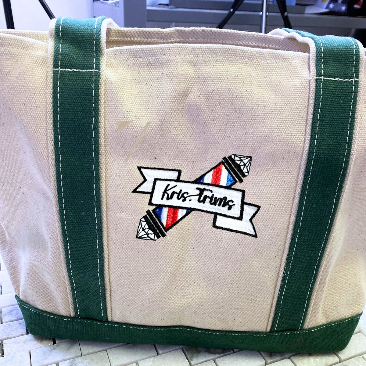 Custom Tote Bags with Logo - Embroidered Business Company Logo - Embroly