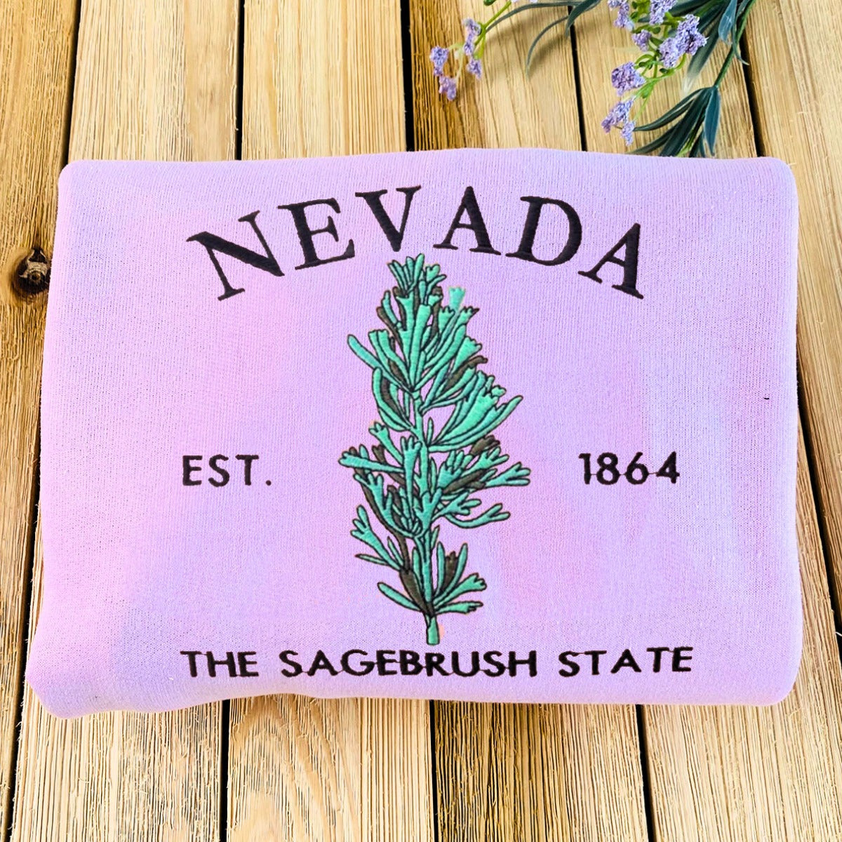 Embroidered Nevada Sweatshirt