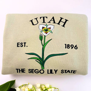 Embroidered Utah Sweatshirt