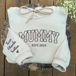 Embroidered Mommy Hoodie