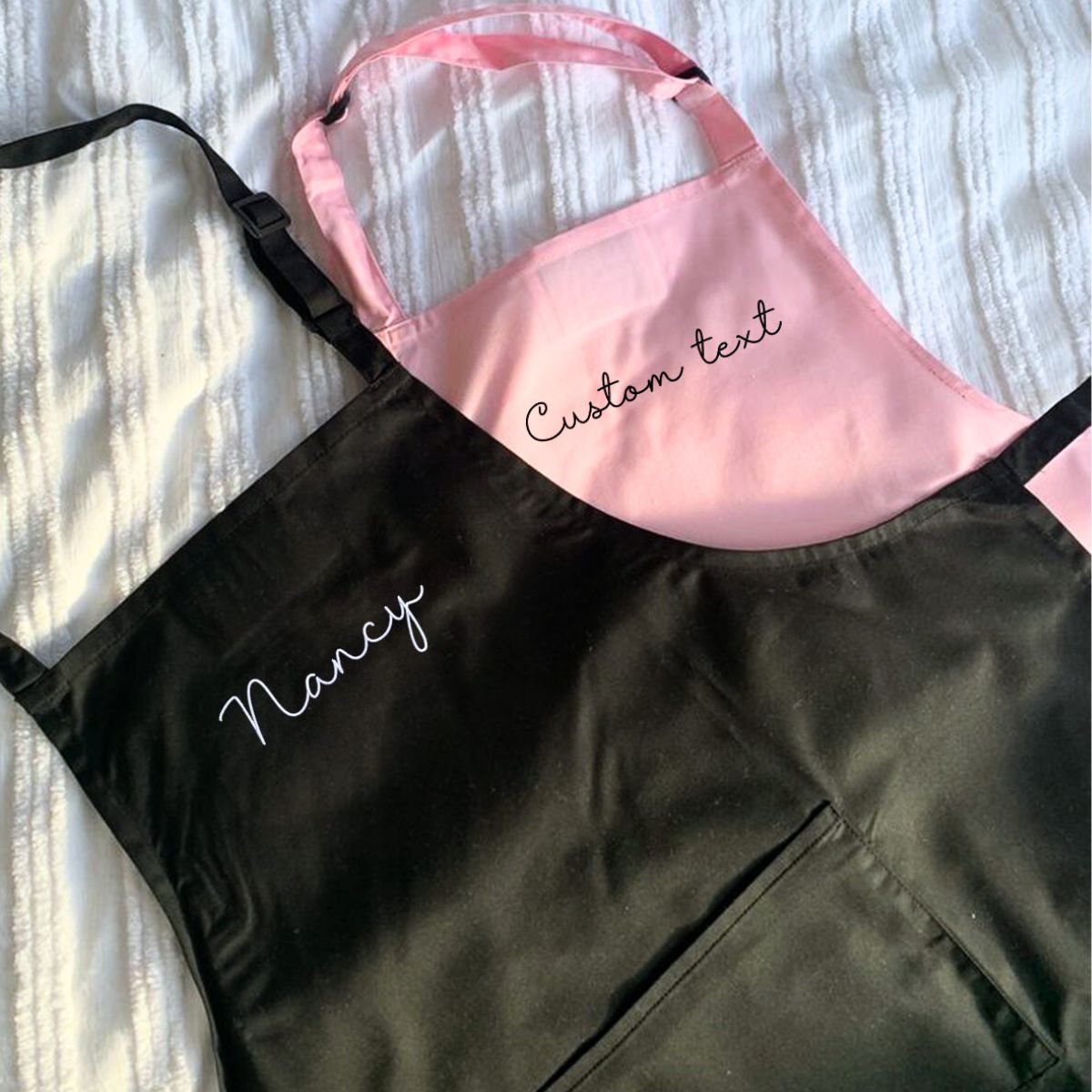 Custom Embroidered Any Text Apron