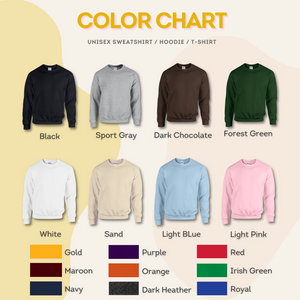 Engagement Gift for Fiance with Feyonce Sweatshirt, Est Any Year Embroidered Initials on Sleeve