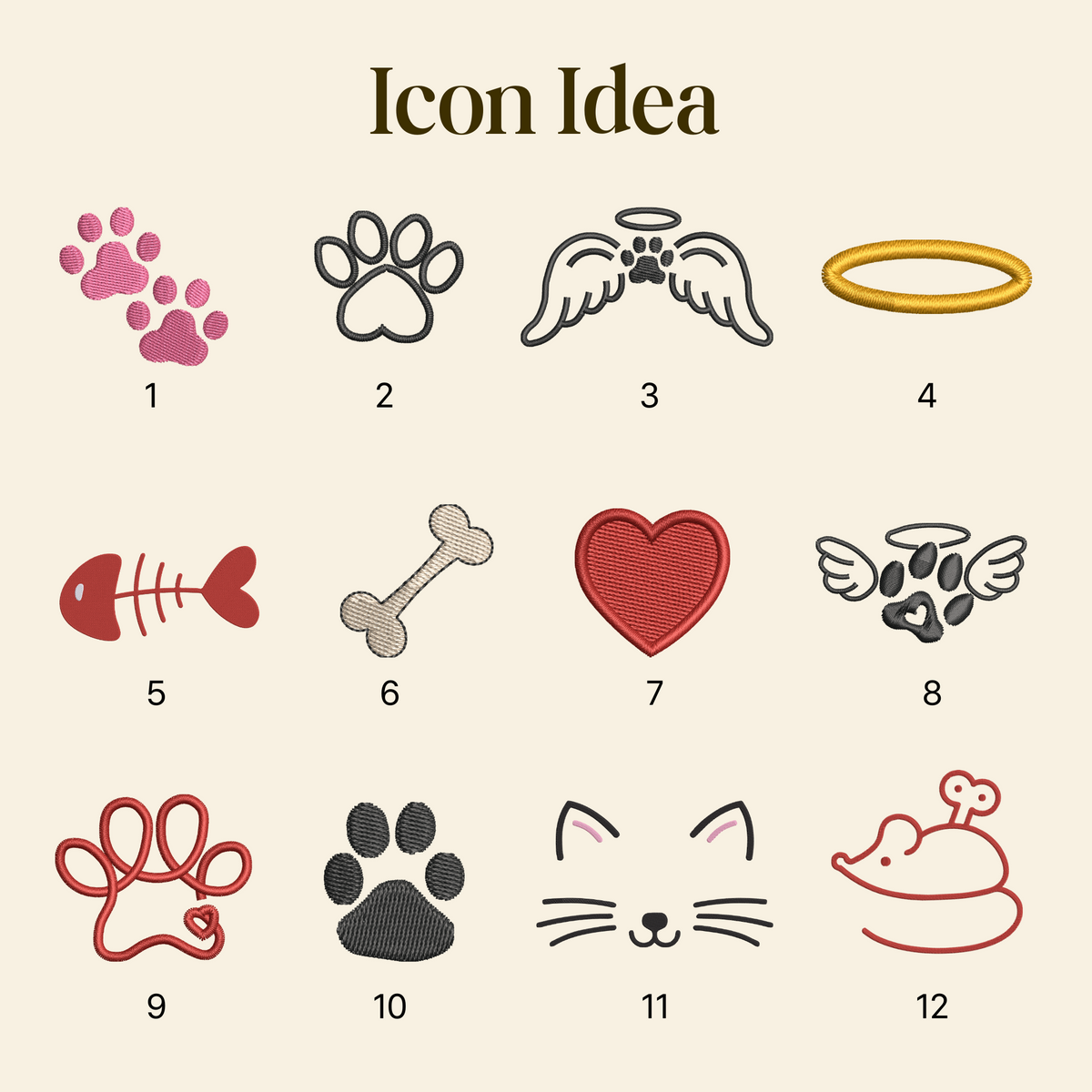 Dog Paw Sweatshirt, Hoodie Embroidered with Dog Ear, Name for Dog Lover