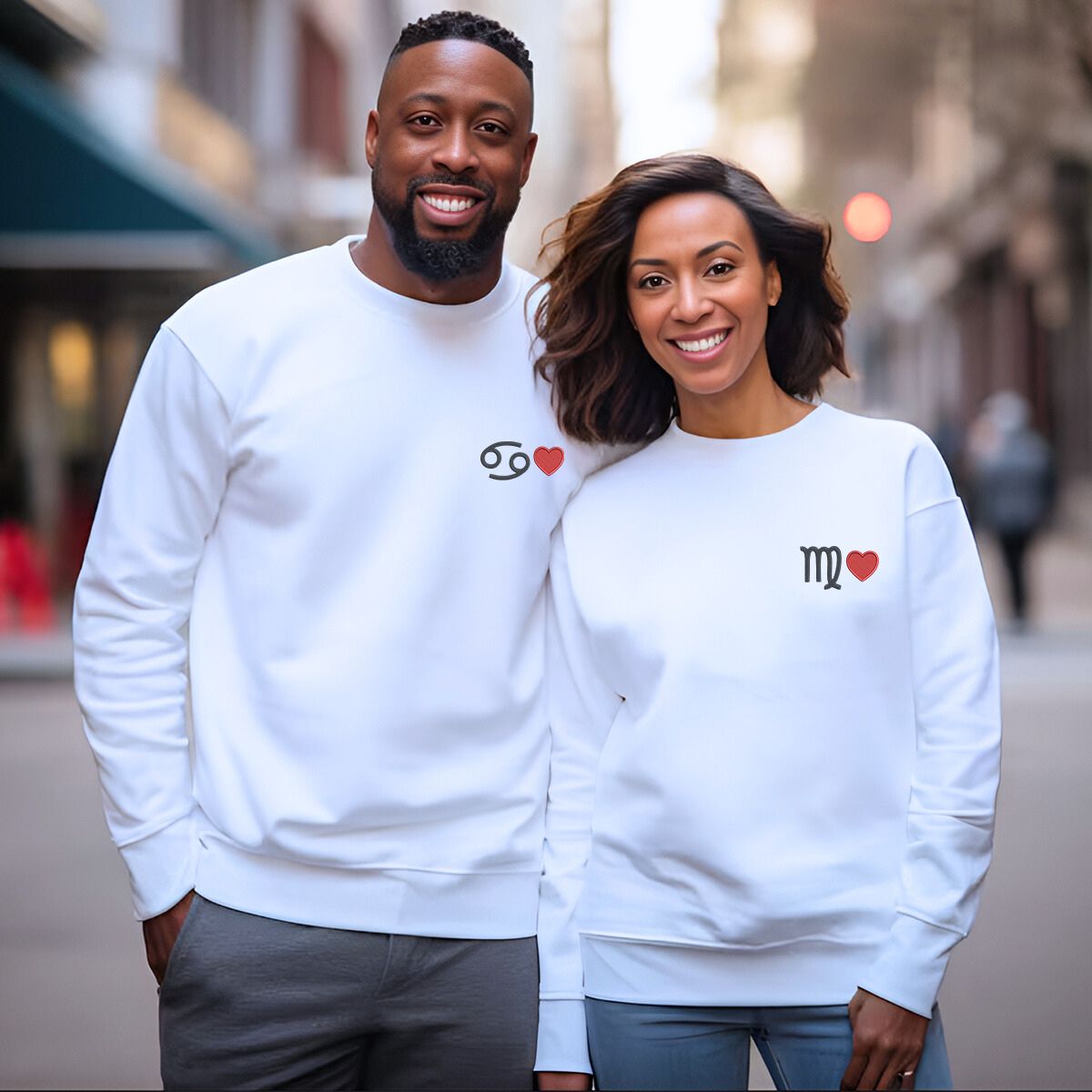 Personalized Gifts for Astrology Lovers with Embroidered Zodiac Sign Sweatshirt or Hoodie - Embroly