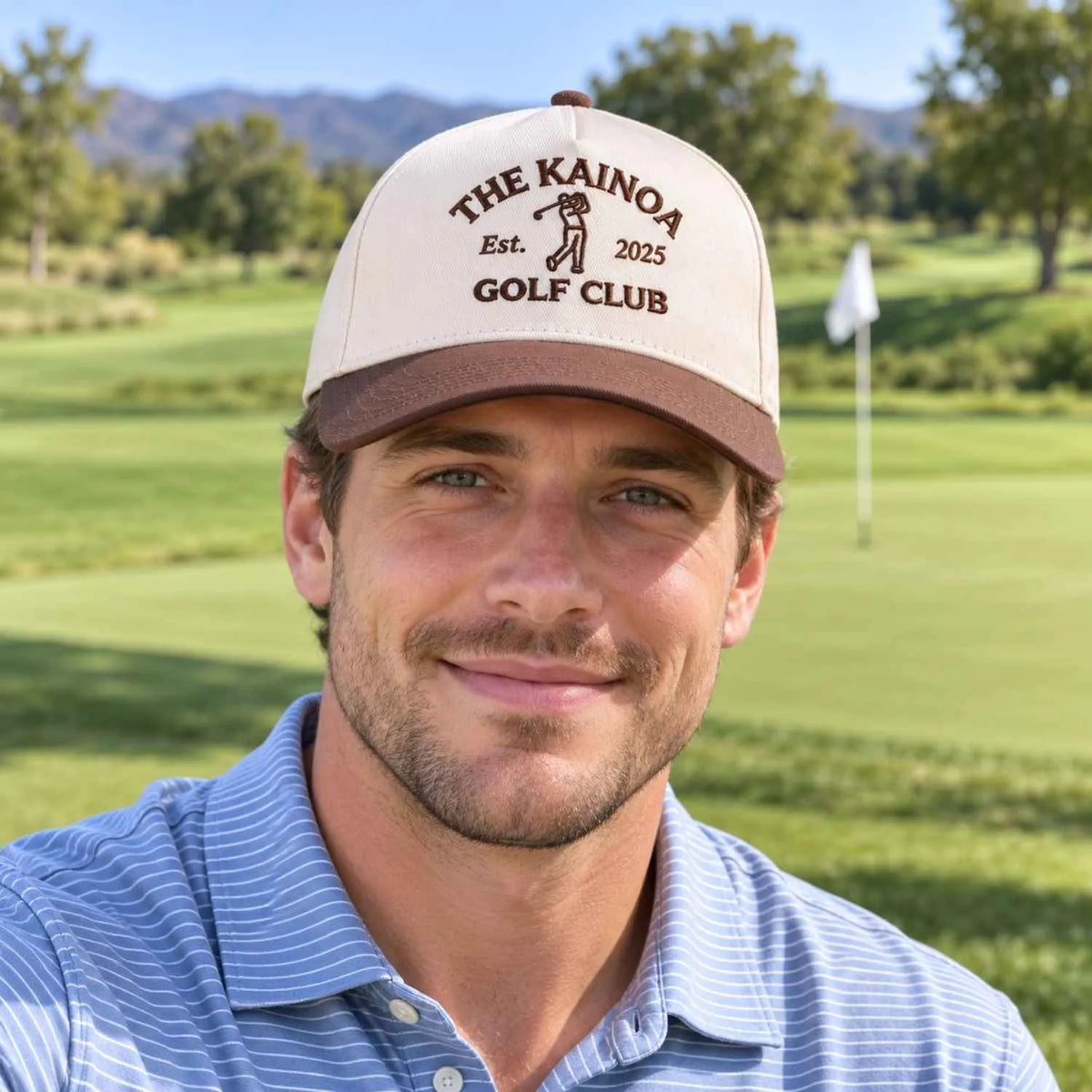 Custom Golf Bachelor Party Snapback Hat - Embroidered Golf Trip Cap, Last Swing Before the Ring