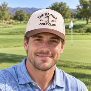 Custom Golf Bachelor Party Snapback Hat - Embroidered Golf Trip Cap, Last Swing Before the Ring