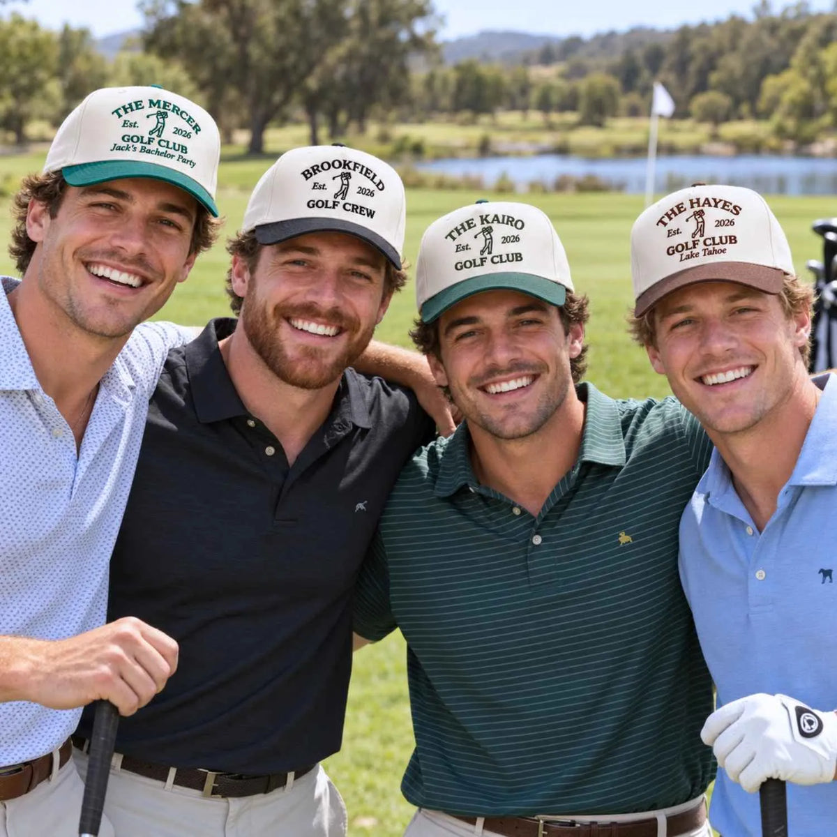 Custom Golf Bachelor Party Snapback Hat - Embroidered Golf Trip Cap, Last Swing Before the Ring
