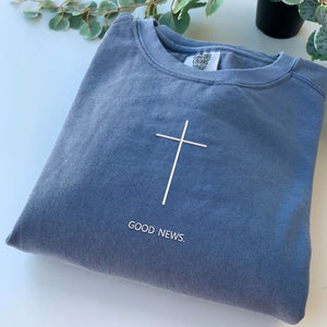 good news sweatshirt