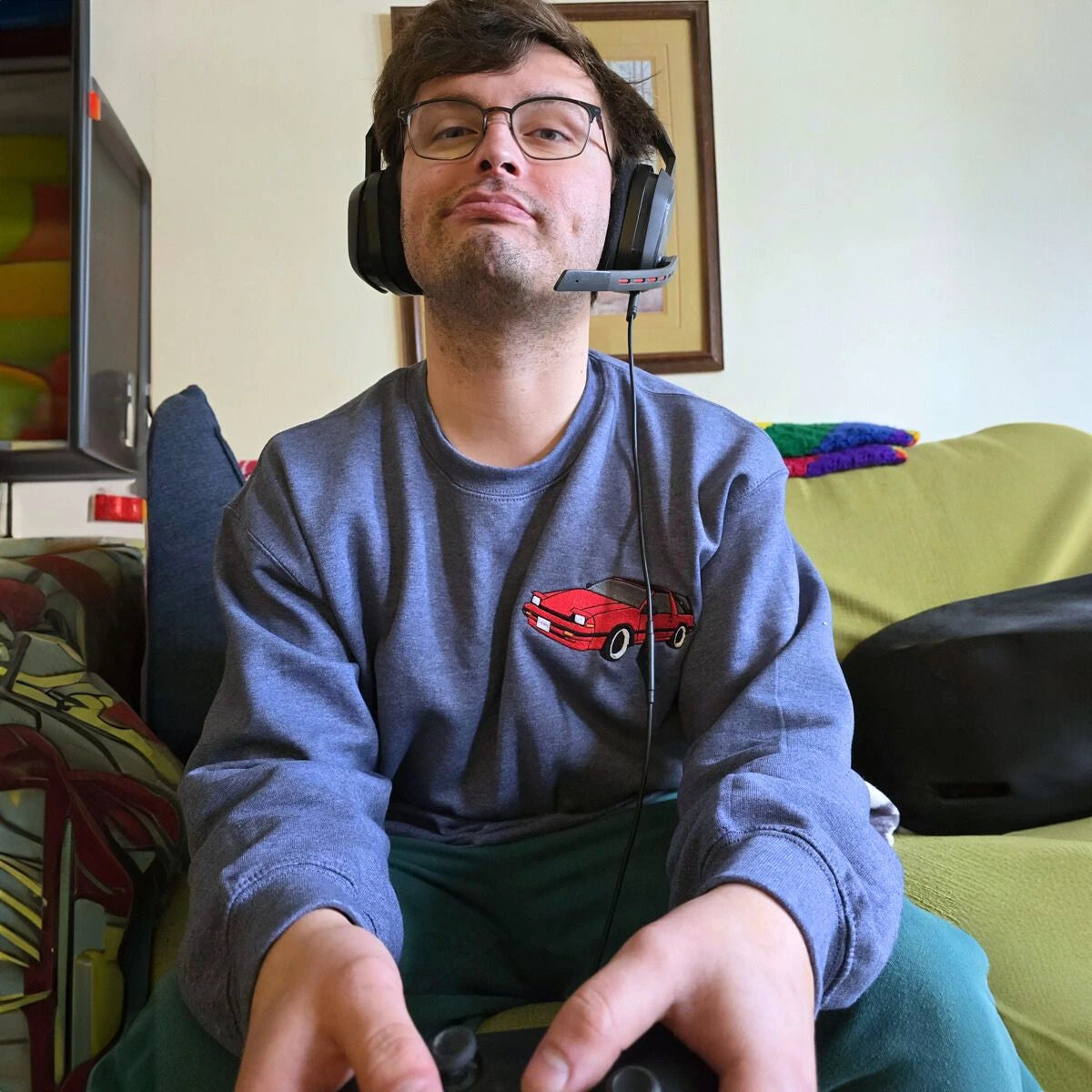 Personalized Birthday Gifts for Car Guys with Car on Hoodie or Sweatshirt