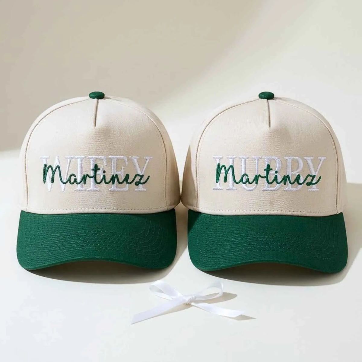 Matching Hubby and Wifey Snapback Hat, Embroidered Cap for Couple, Bride and Groom Gift