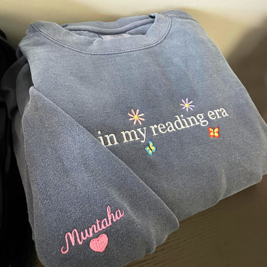 in my reading era sweatshirt