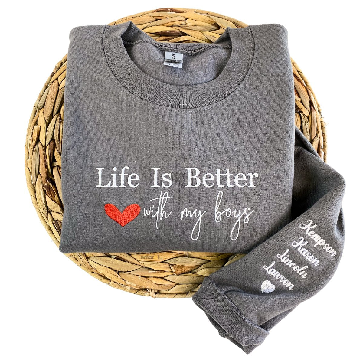 Life is Better With My Boys Sweatshirt