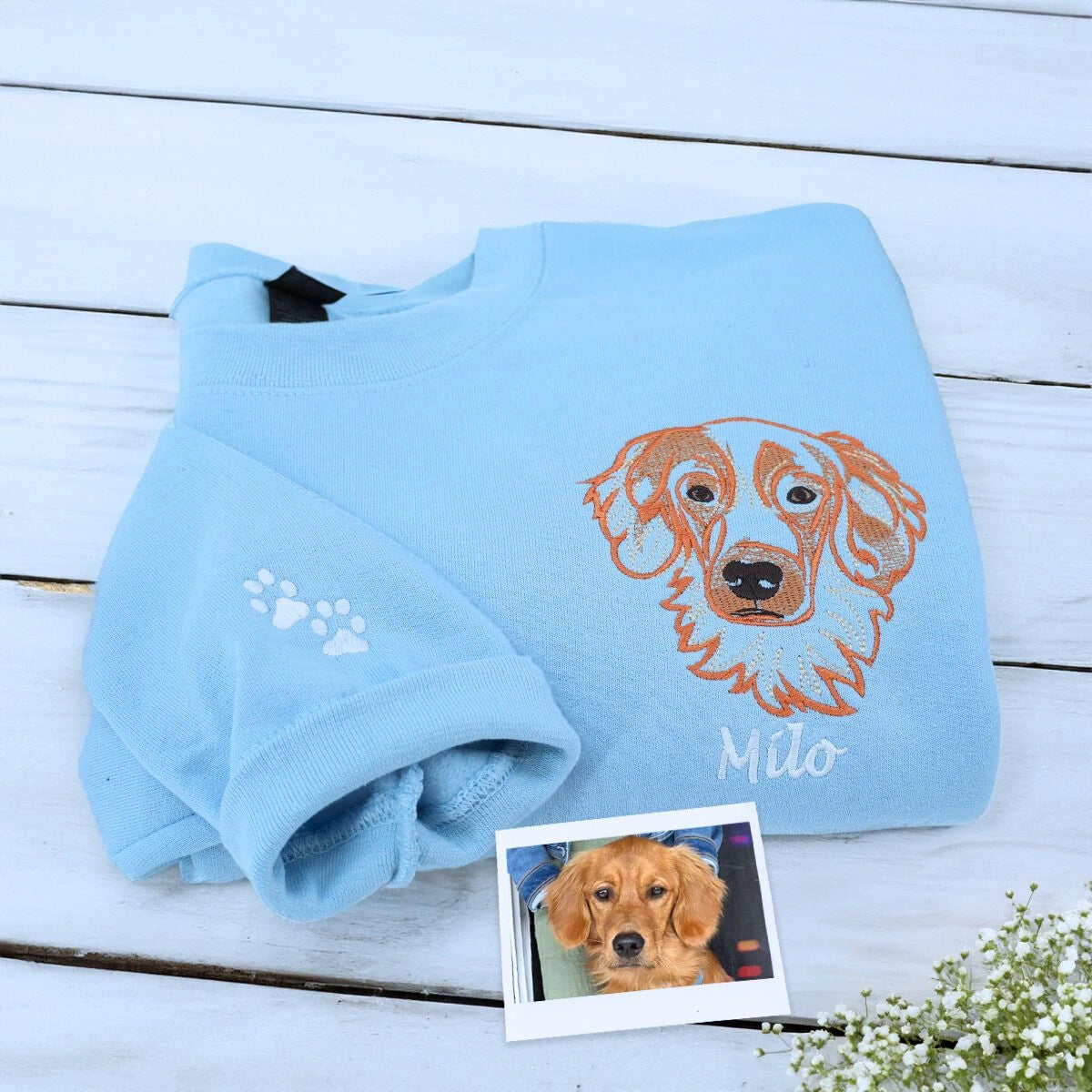 Proud To Be A Dog Dad - Dog Personalized Ugly Christmas Sweatshirt - Gift For Cat Lovers, Pet Lovers Designed By Georgesmokescreen