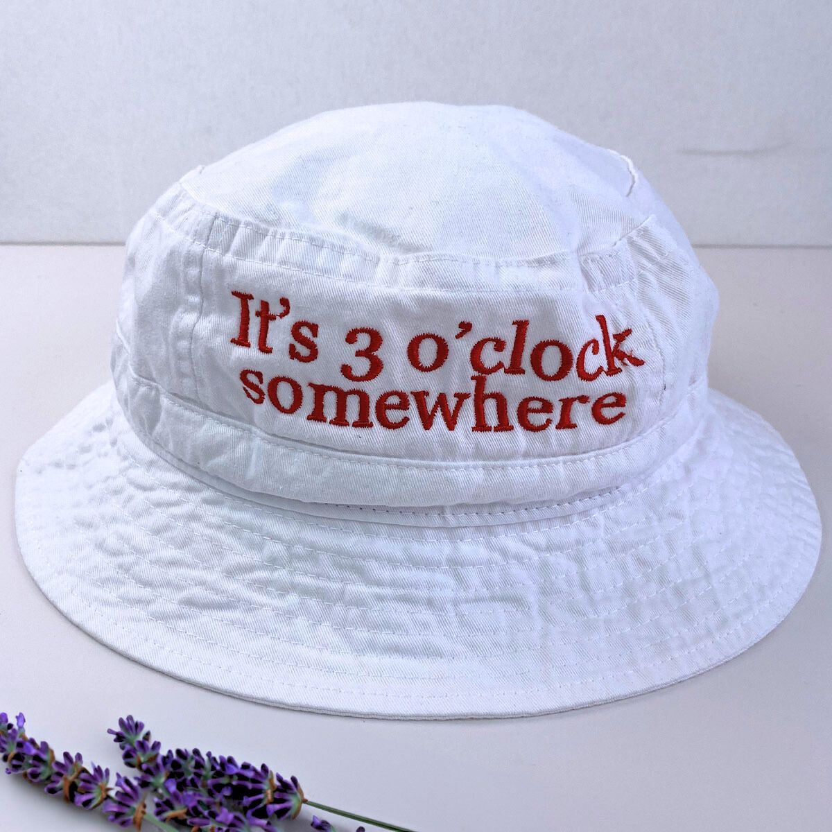 Make Your Own Hat with Embroidered Any Text - Embroly