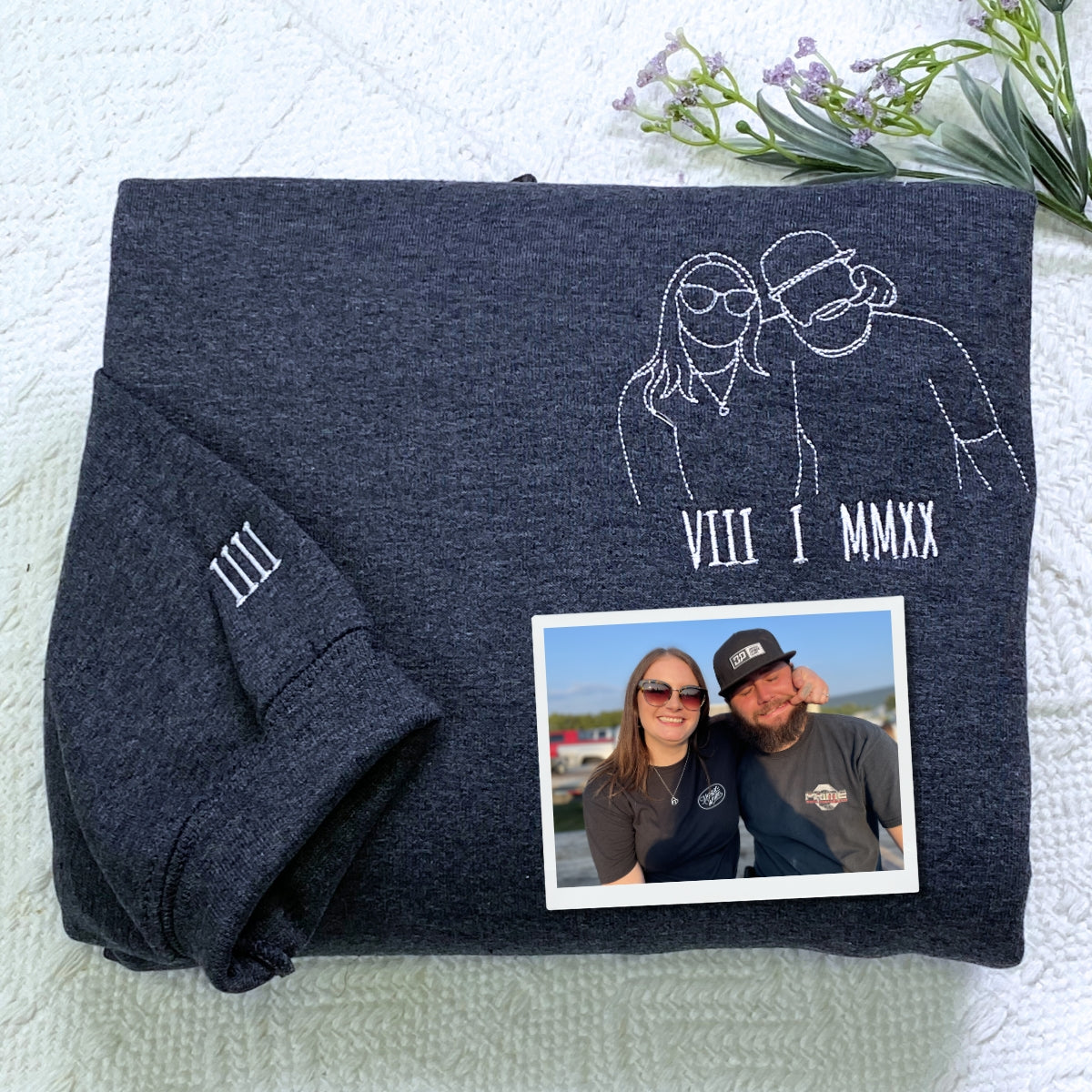 Custom Embroidered Logo Company Sweatshirt - Embroly