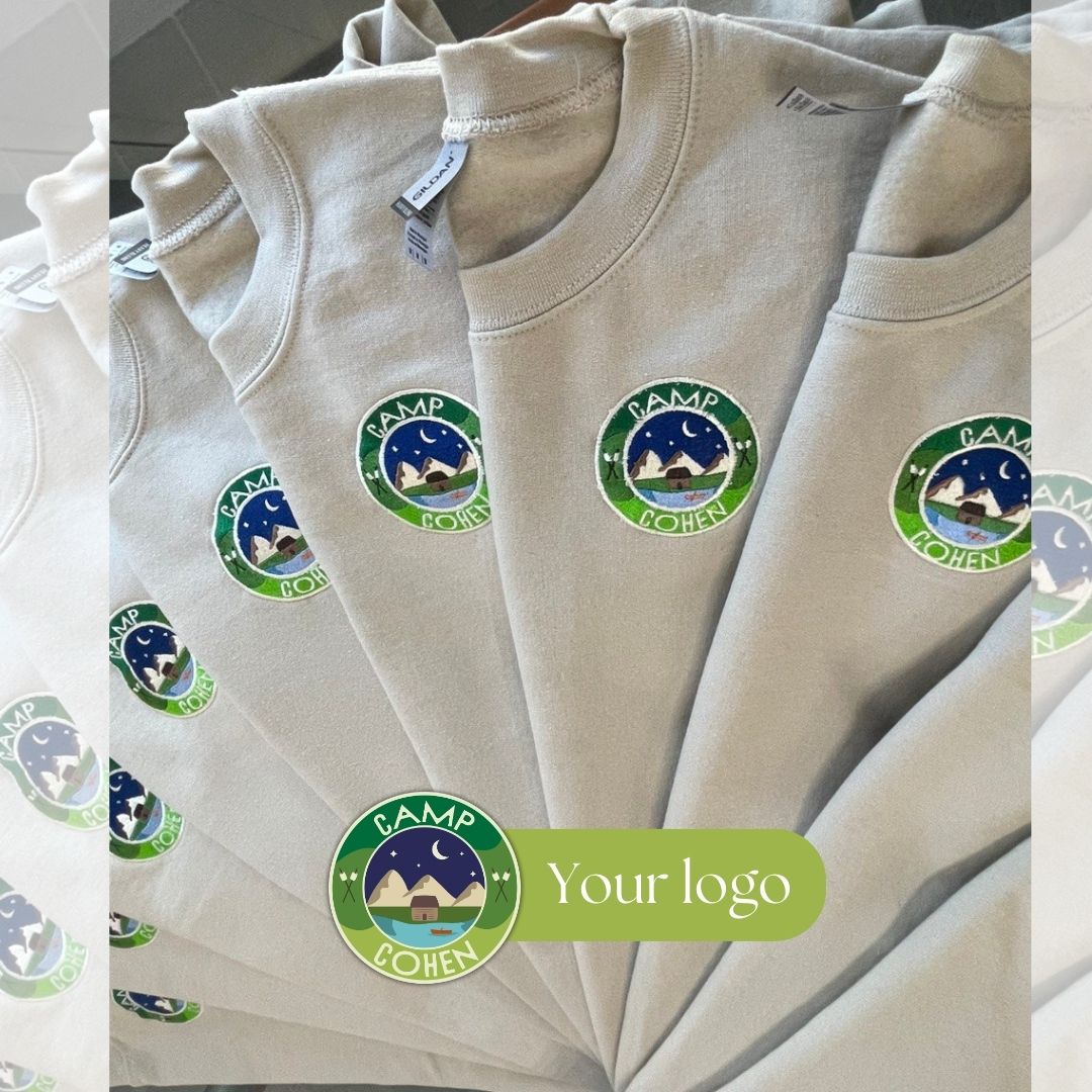 Elevate Your Brand Custom T-Shirts with Embroidered Logos