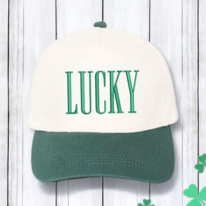 Lucky Hat, Custom Embroidered Gift for St. Patty's Day