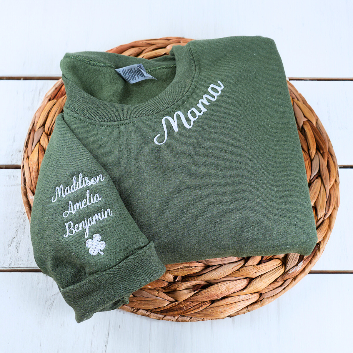 Personalized Gifts for Mama with Embroidered Sweatshirt or Hoodie - Embroly