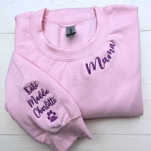 Mama Twin Pack: Embroidered Sweatshirt & Hat