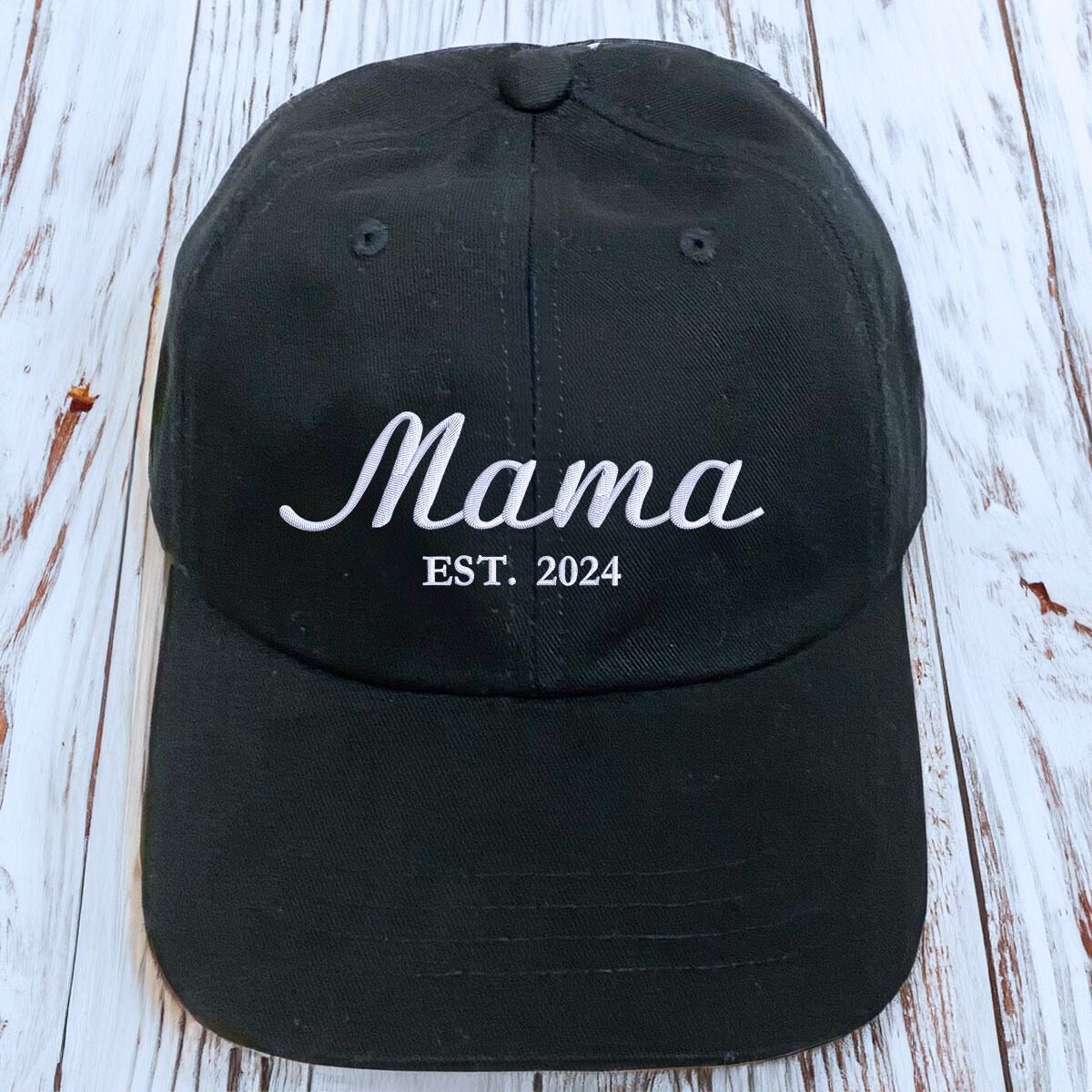 Mama’s Cozy Duo: Custom Sweatshirt & Matching Hat Set
