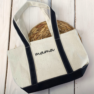 Mama's Favorites: Embroidered Sweatshirt & Stylish Tote Combo