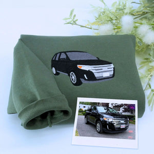 Military Car Sweatshirt, a meaningful and cozy gift for car lover, boyfriend or husband