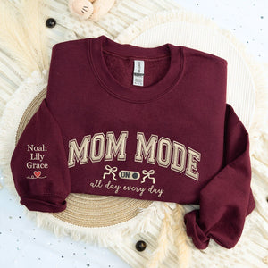 Mom Mode Sweatshirt Main