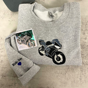 Personalized Birthday Gifts for Car Guys with Car on Hoodie or Sweatshirt - Embroly