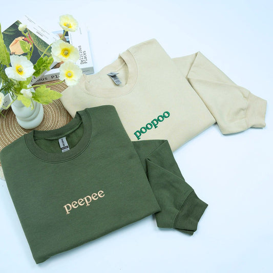 Peepee poopoo embroidered sweatshirt main