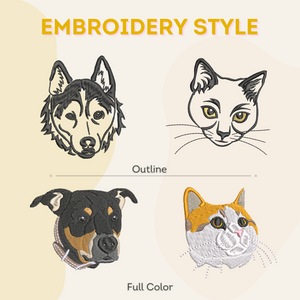 Pet Embroidery Style