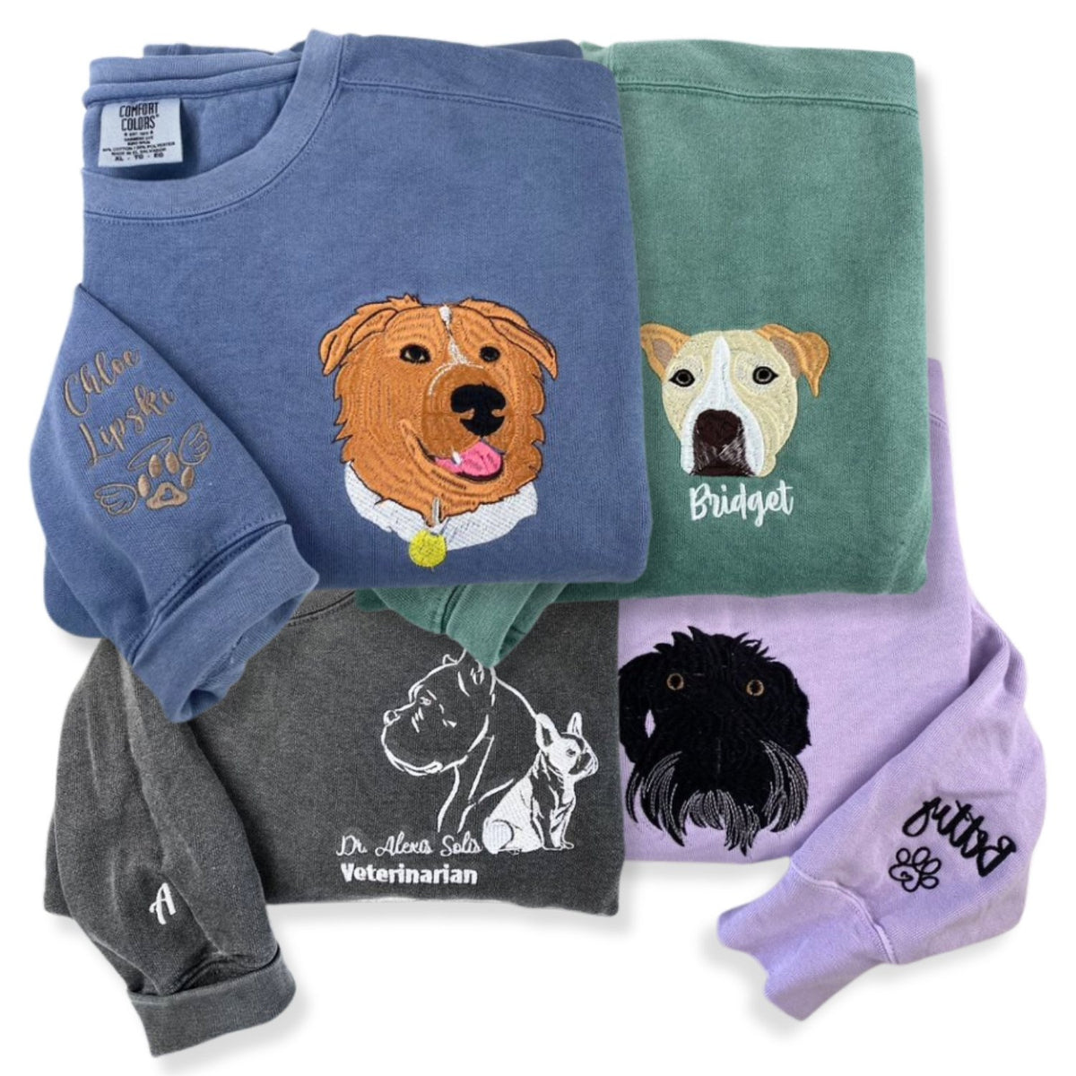Pet Outline Sweatshirt from Photo