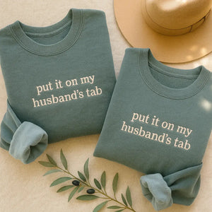 Put It On My Husband’s Tab T-Shirt