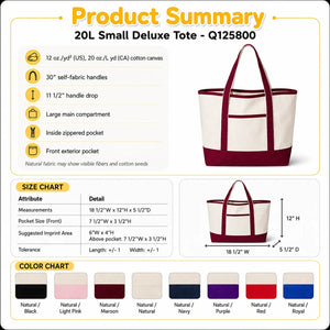 Personalized School Staffs Name Embroidered Tote Bag - Classroom Icons