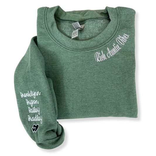 Rich Auntie Vibes Sweatshirt