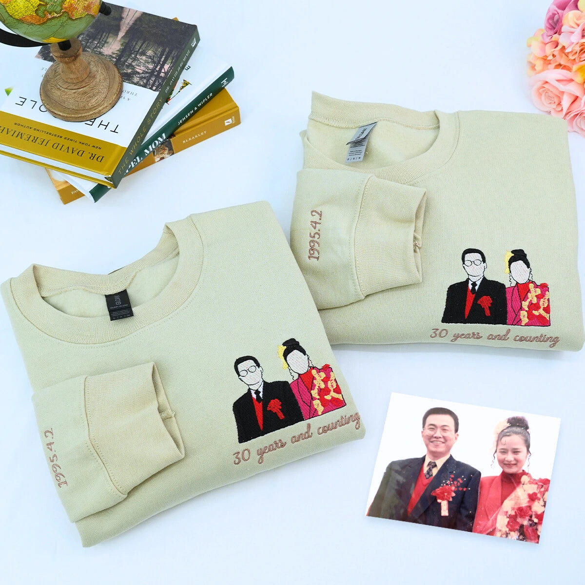 Sand Couple Sweatshirt, a meaningful and cozy for couple