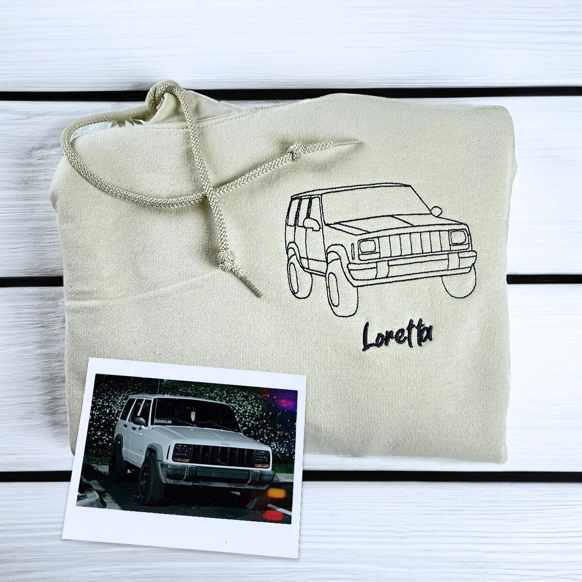 Sand Truck Car Sweatshirt, a cool gift for car lover from wife girlfriend