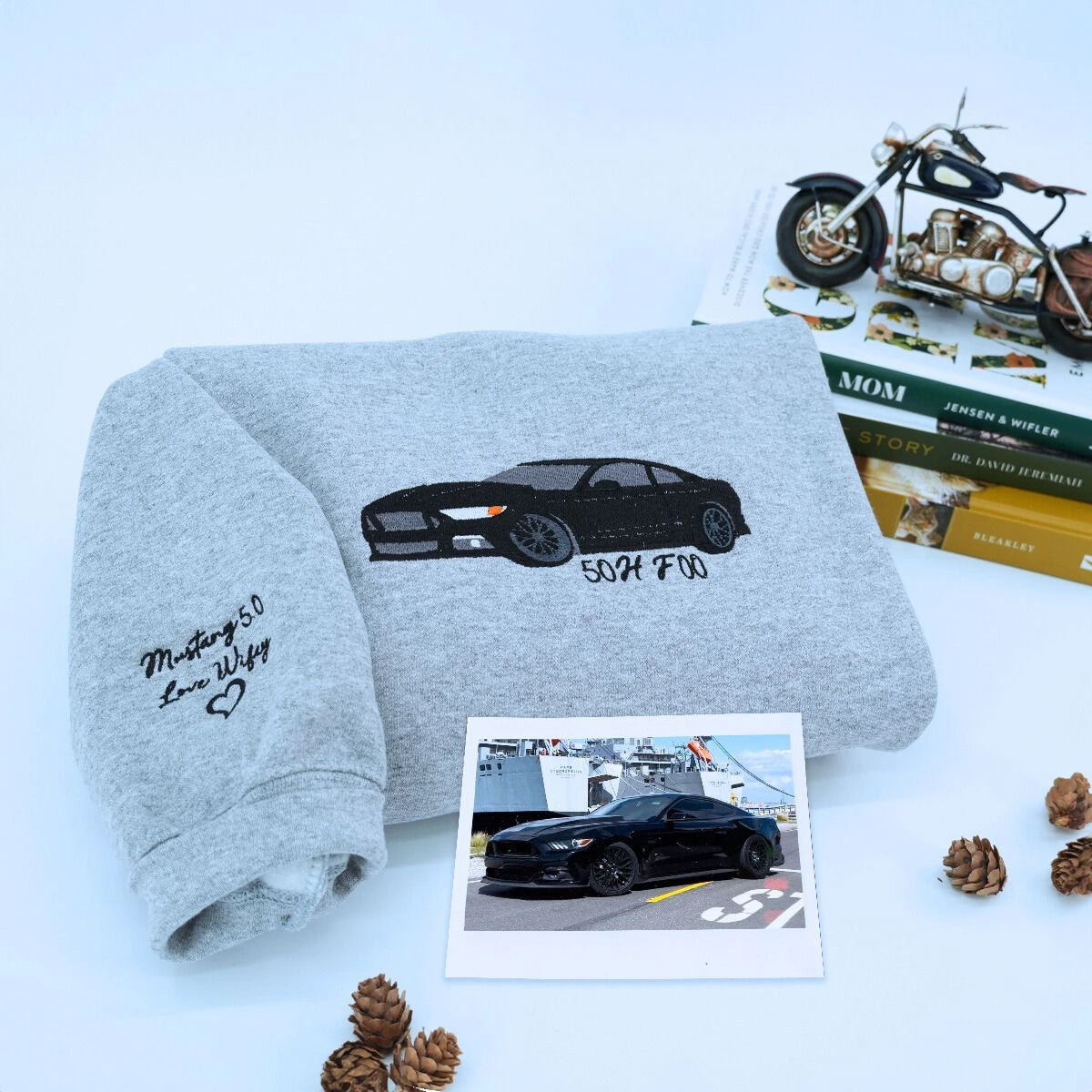 Sport Gray Car Sweatshirt, a meaningful and cozy gift for car lover, boyfriend or husband
