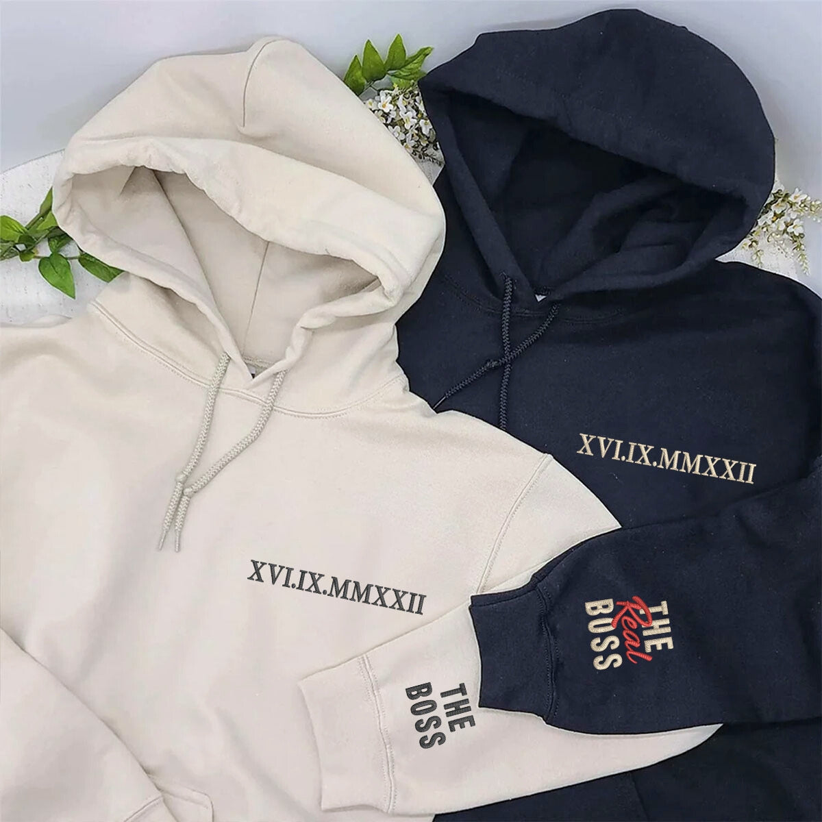 the boss the real boss matching hoodie or sweatshirt