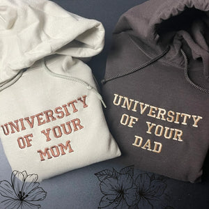 University of Your Mom Embroidered Sweatshirt, Hoodie