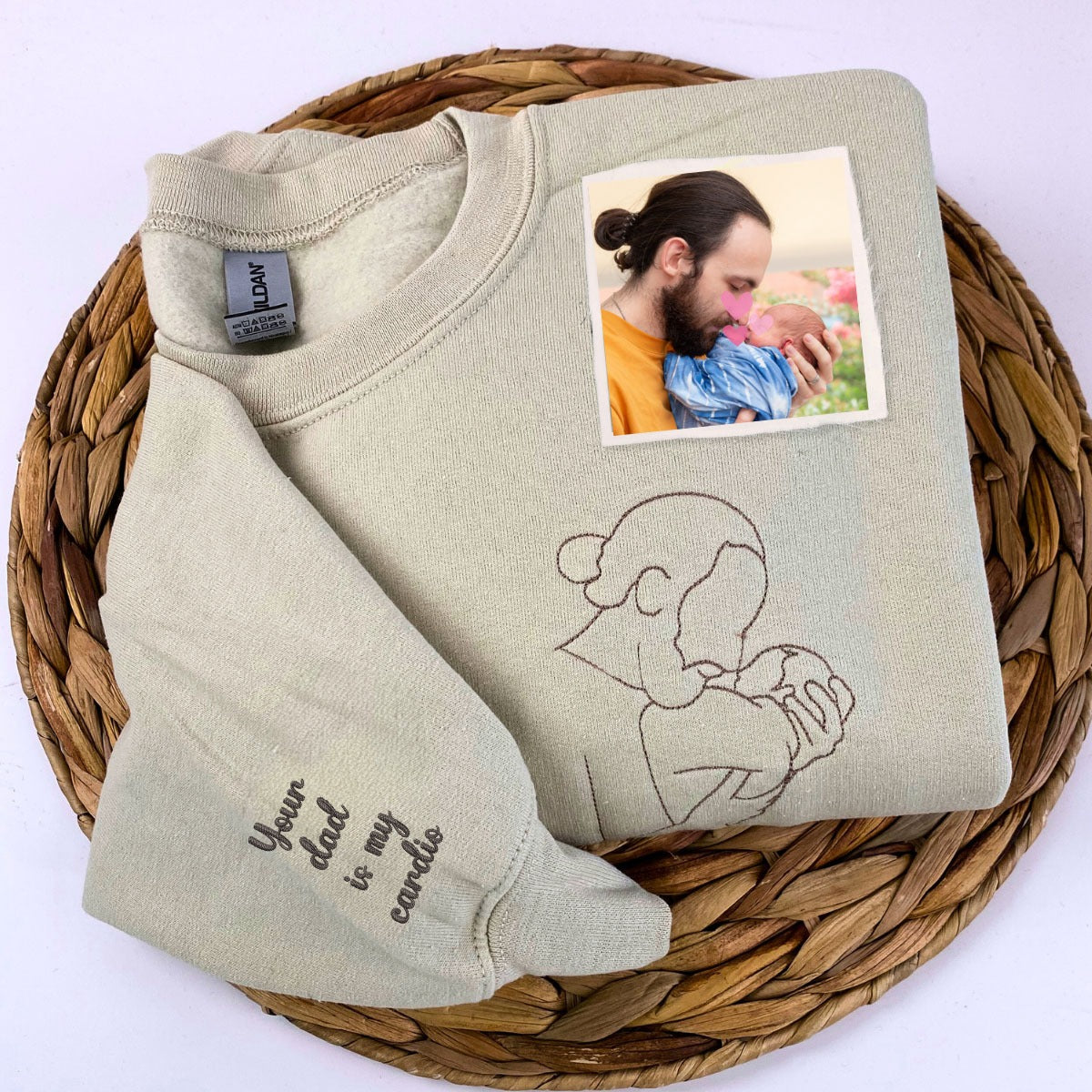 Your Dad Is My Cardio Sweatshirt / Hoodie - Embroidered