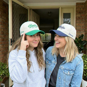 Bestie Snapback Hat, Matching Embroidered Bachelorette Party Cap, Girls Weekend Gift
