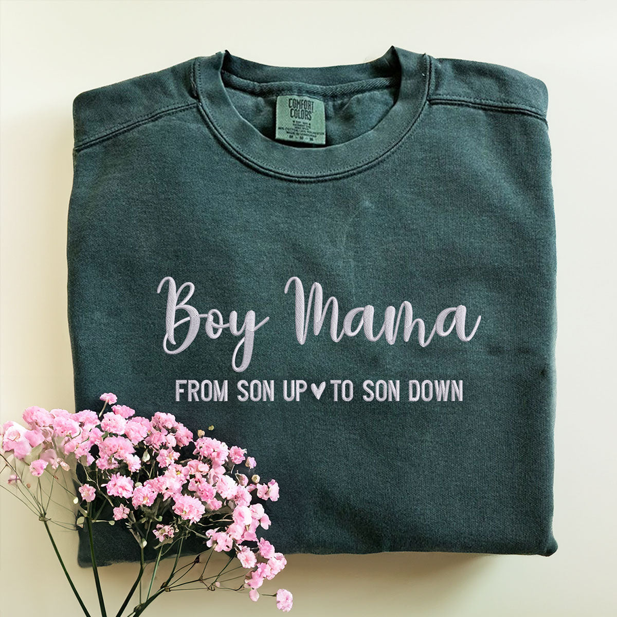 Boy Mama from Son up to Son Down crewneck
