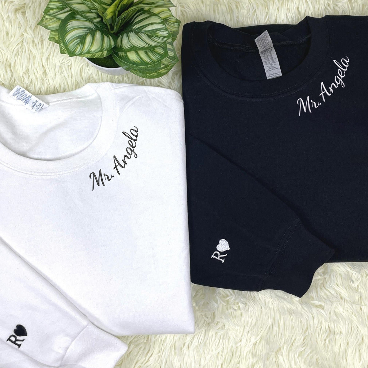 Personalized Unique Bridal Shower Gift for Coworker with Future MRS Sweatshirt Embroidered