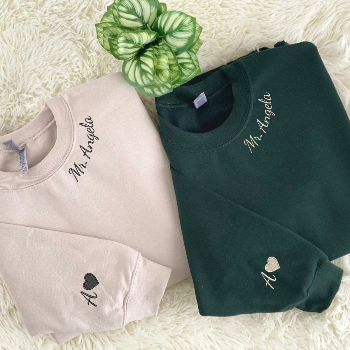Personalized Unique Bridal Shower Gifts for Your Best Friend with Future MRS Sweatshirt Embroidered