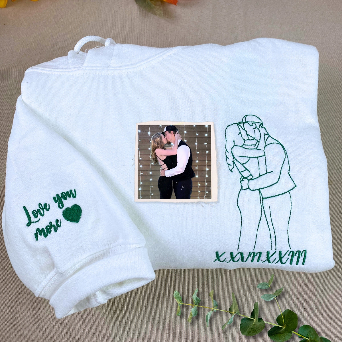 Personalized Unique Bridal Shower Gift for Stepdaughter Sweatshirt wit