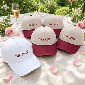 Custom Bride Tribe Snapback Hat, Embroidered Bachelorette Party Cap, Bridal Shower Gift for Bridesmaids