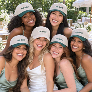Custom Bride Bachelorette Party Snapback Hat, Embroidered Bridesmaids Cap, Hen Party Gifts