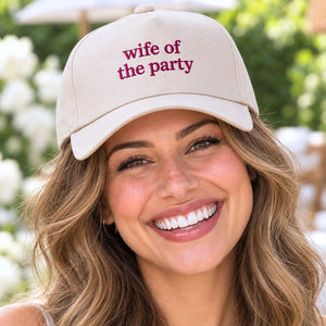 Custom Bride Bachelorette Party Snapback Hat, Embroidered Bridesmaids Cap, Hen Party Gifts